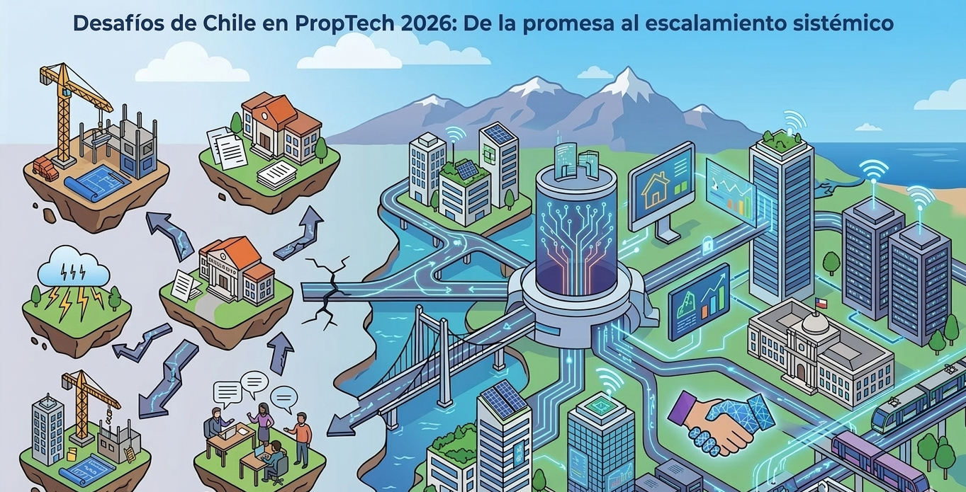 Desafíos de Chile en PropTech 2026: De la promesa al escalamiento sistémico